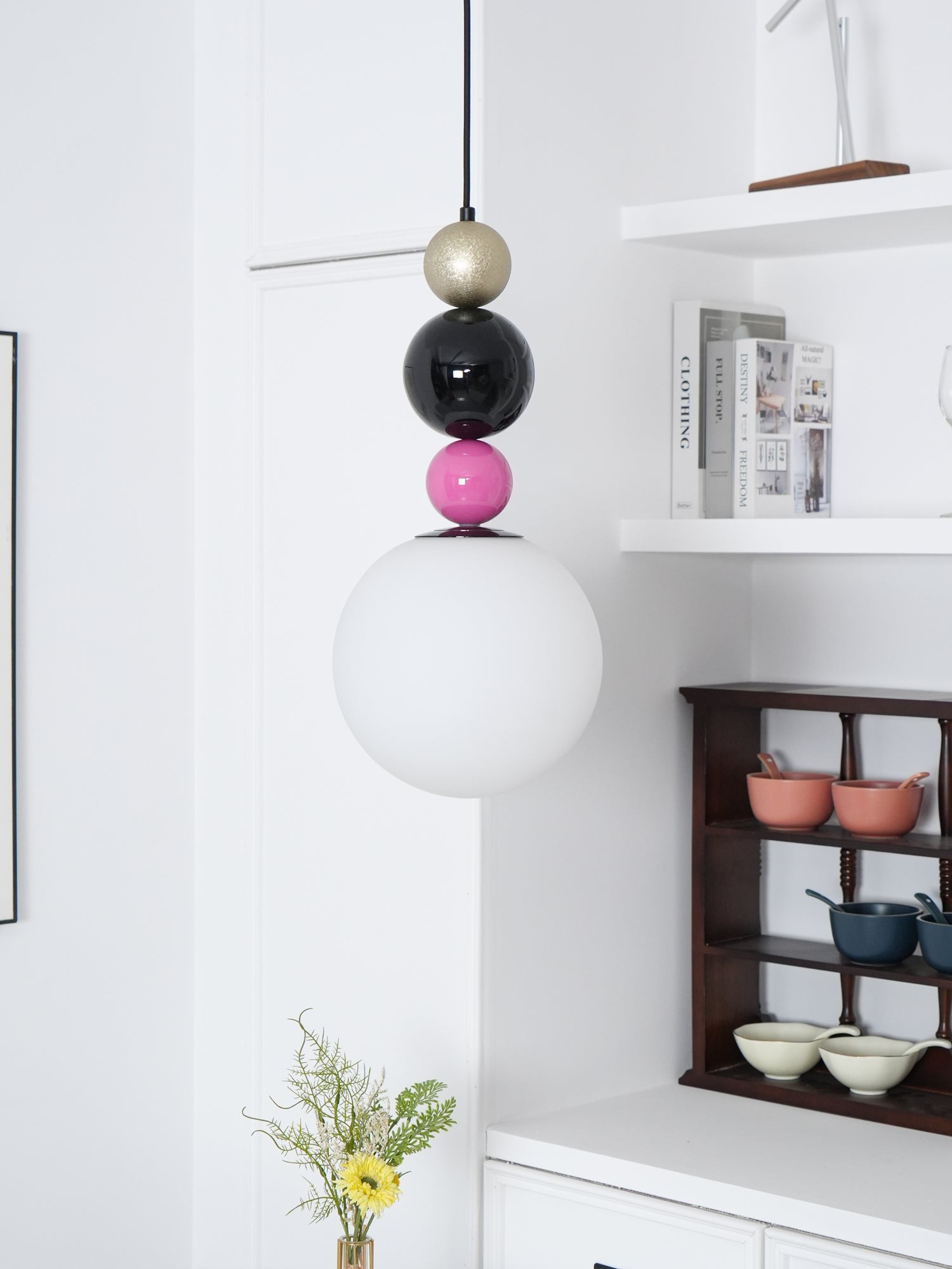 Modern Gourd Ball Pendant Lamp K682