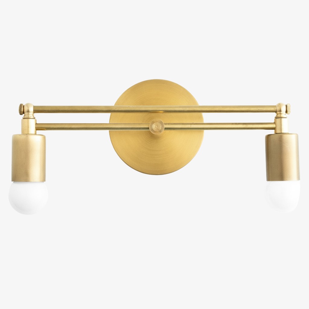 Mobilux Line Modern Vanity Light - Bathroom Wall Fixture in Art Deco Style K1487