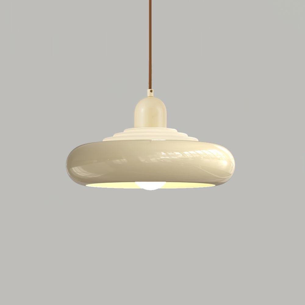 Multi-tiered Round Tower Cream Color Pendant Lamp K284