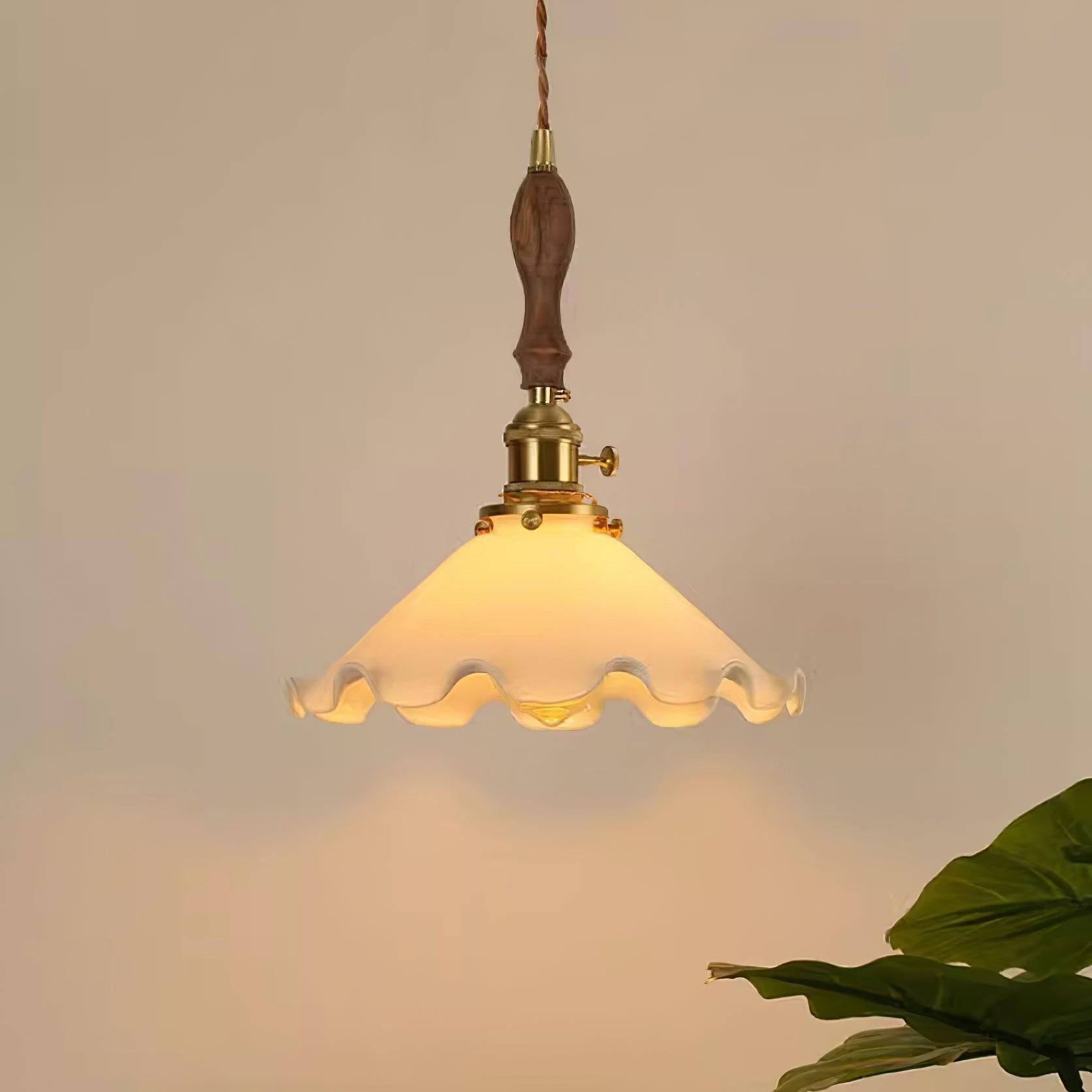 Milky Flower Pendant Light K507