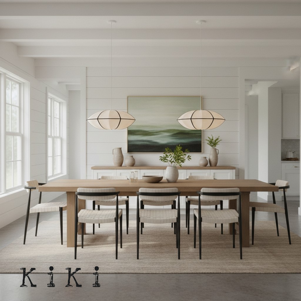 Scandinavian Textile Bubble Pendant Light – Warm Ambient Illumination K127