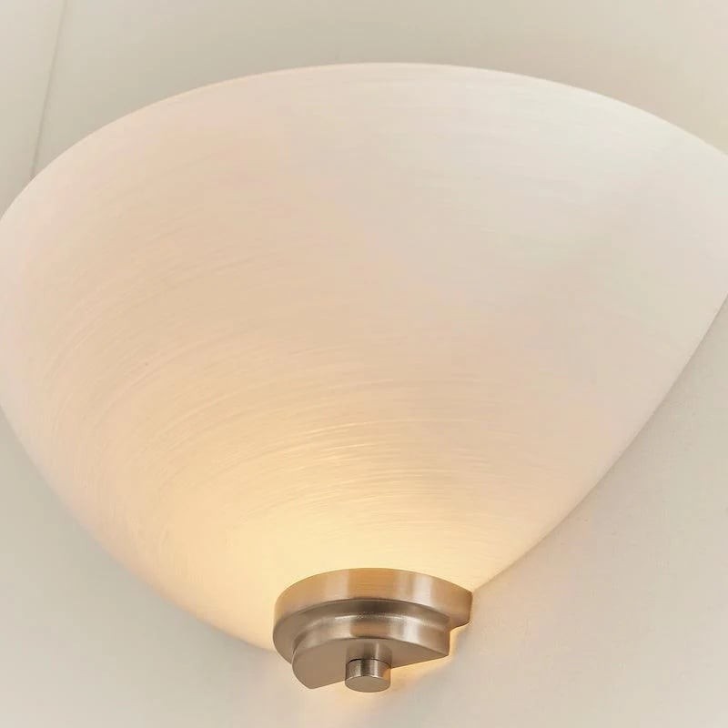 Lunetal Uplighter Retro Art Deco Profile Sconce - Decorative Wall Lamp for Entry or Study K1807