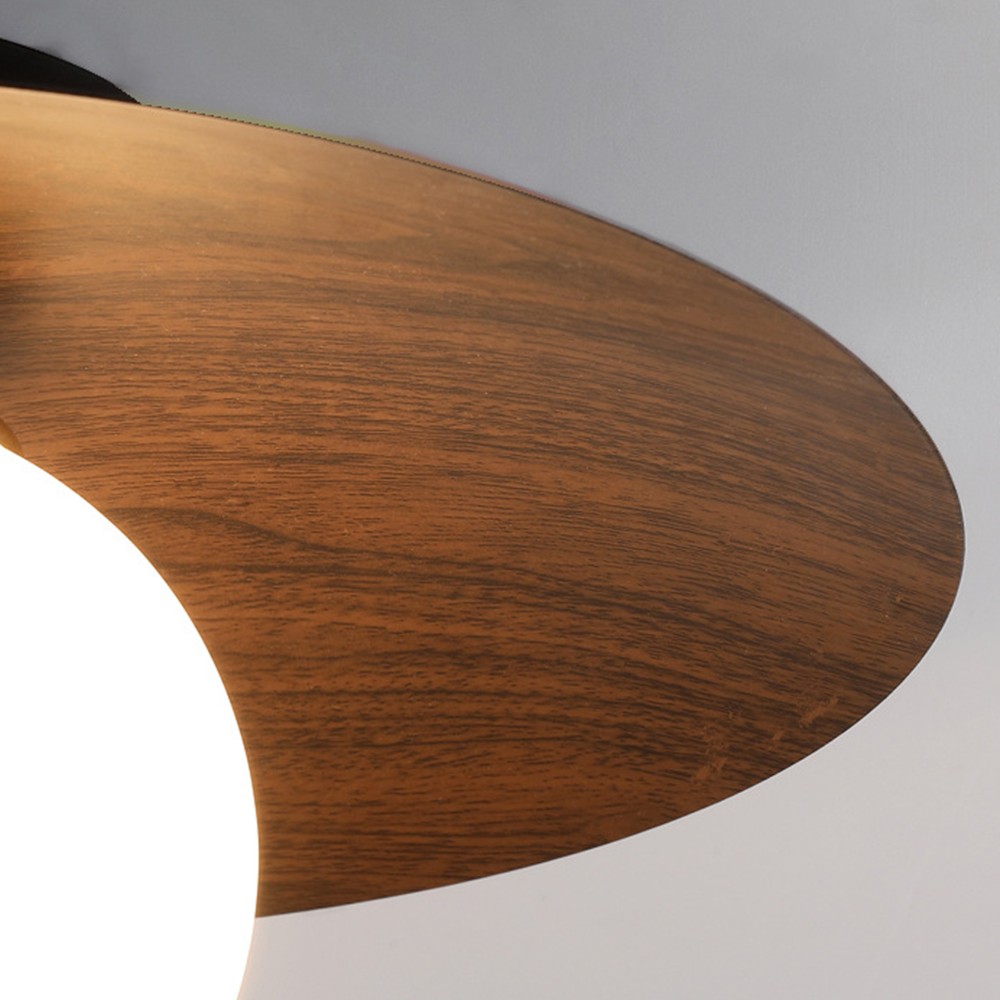 Nordic Ribbed Glass Dome Ceiling Light K170