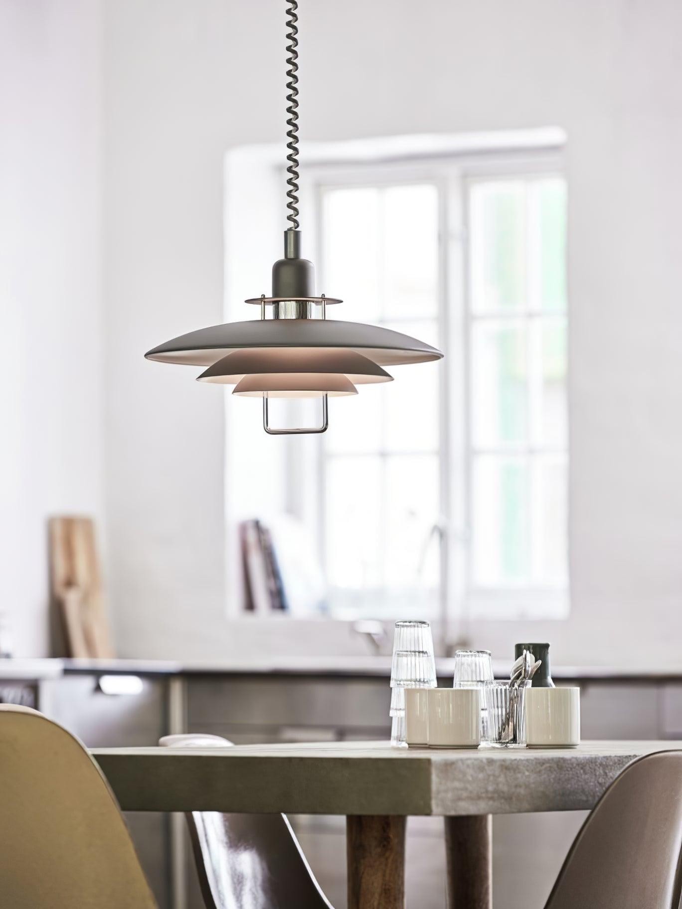 Danish Lifting UFO Pendant Lamp K606