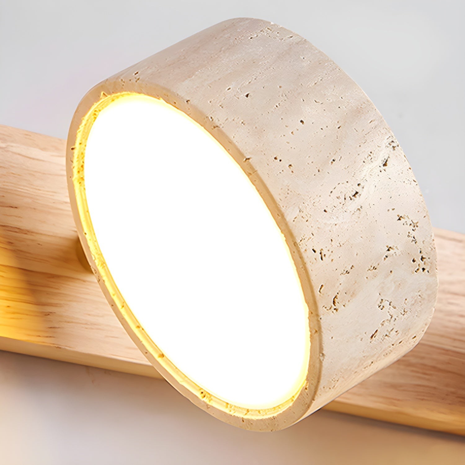 Travellia Scandinavian Travertine Vanity Wall Light K902