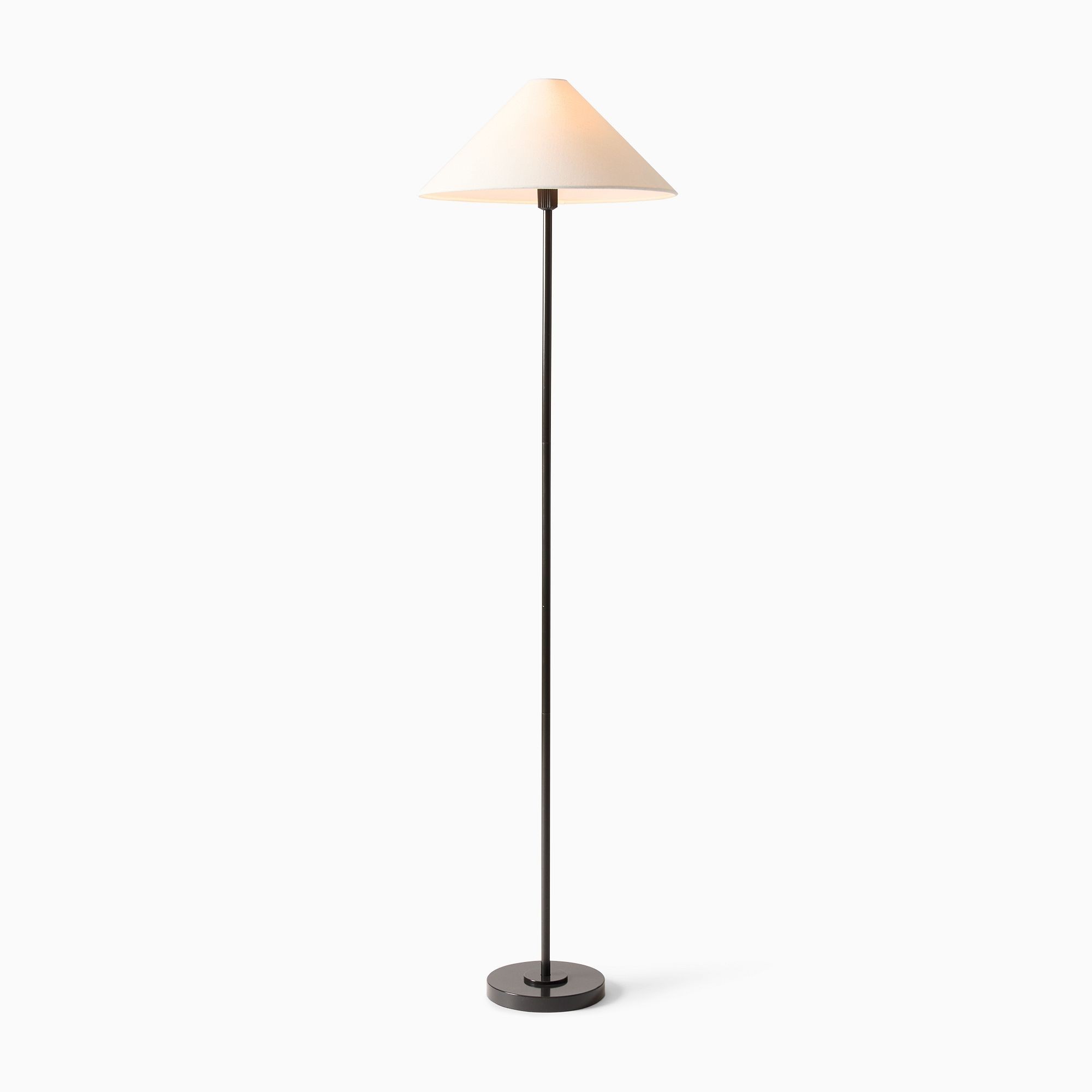 Diora Table & Floor Lamp - Linen Shade Modern Linear Style Sophisticated Accent K1168