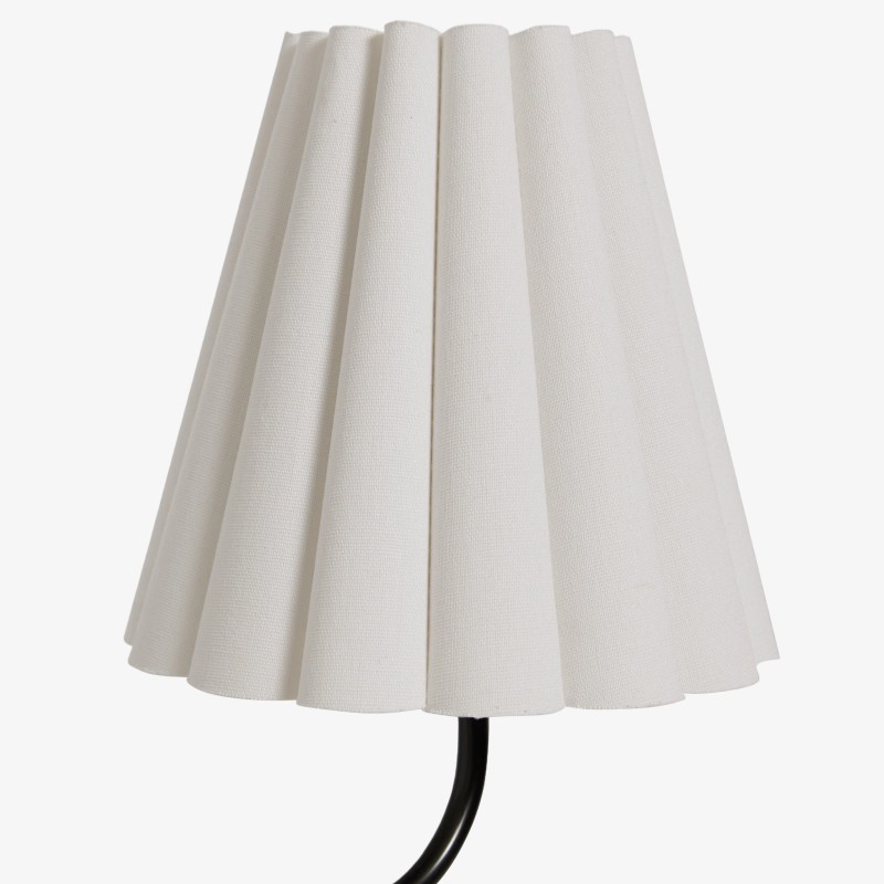 Ruffmeto Ruffled Shade Metal Frame Chandelier for Dining, Entry and Living Room K1635