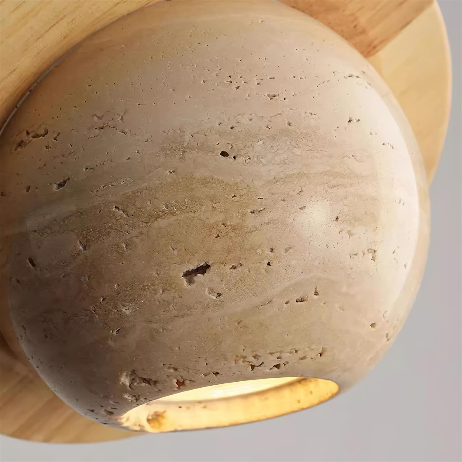 Planet Travertine Pendant Light K599