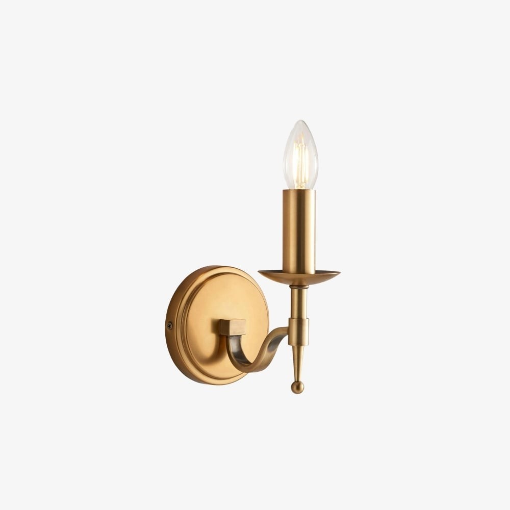 Tela Classic Wall Sconce Metal Wall Light - Elegant Wall Sconce Ideal for Hallway K1793