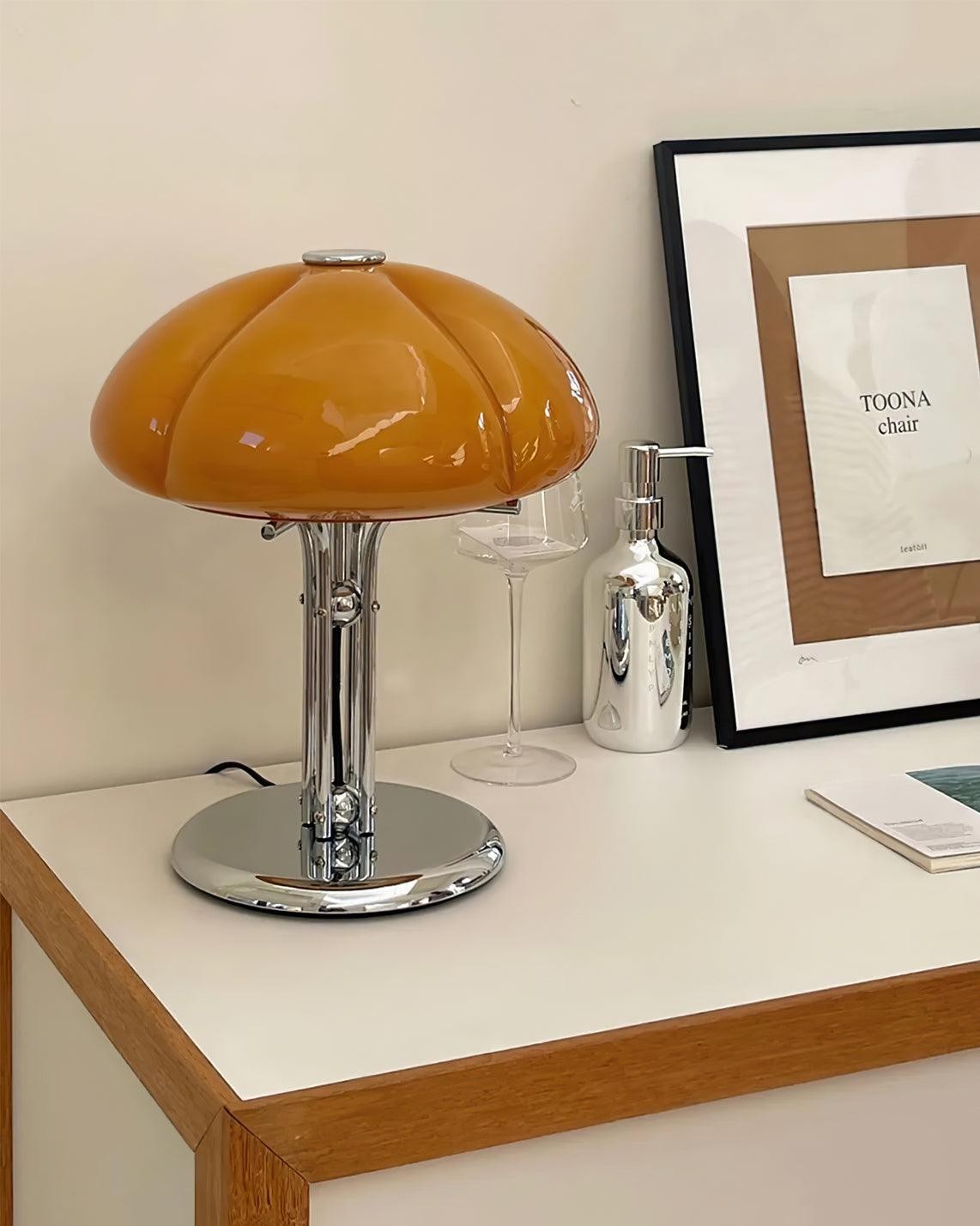 Modern Creative Vintage Mushroom Bauhaus Glass Table Lamp K749