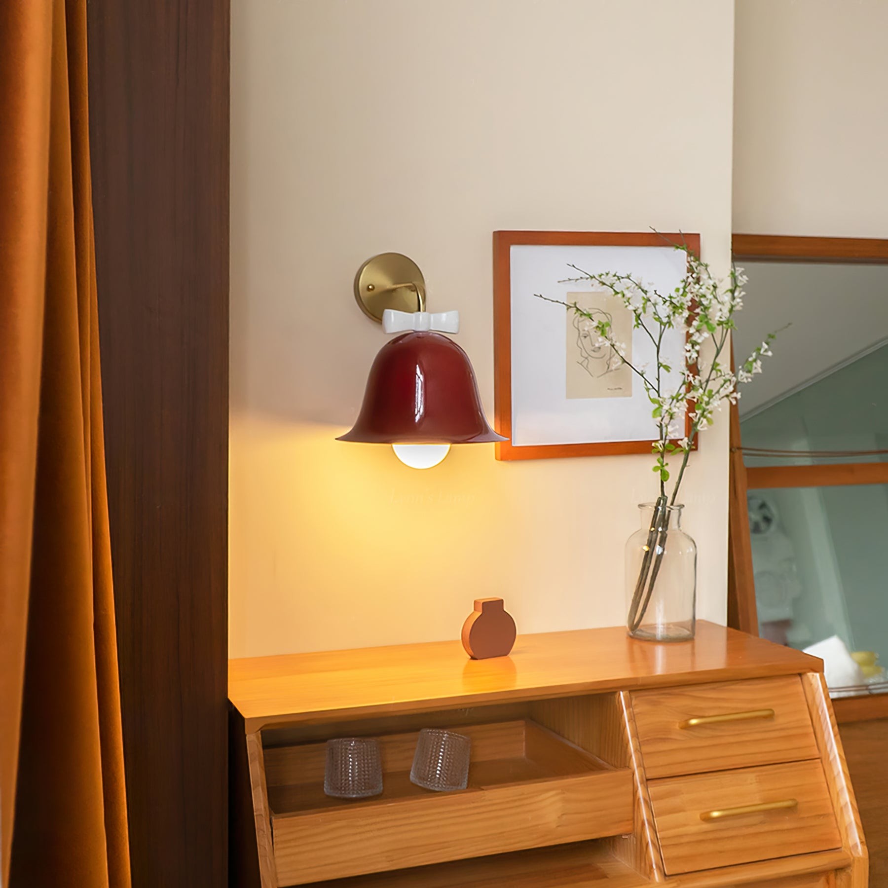Bow Bell Wall Lamp K979