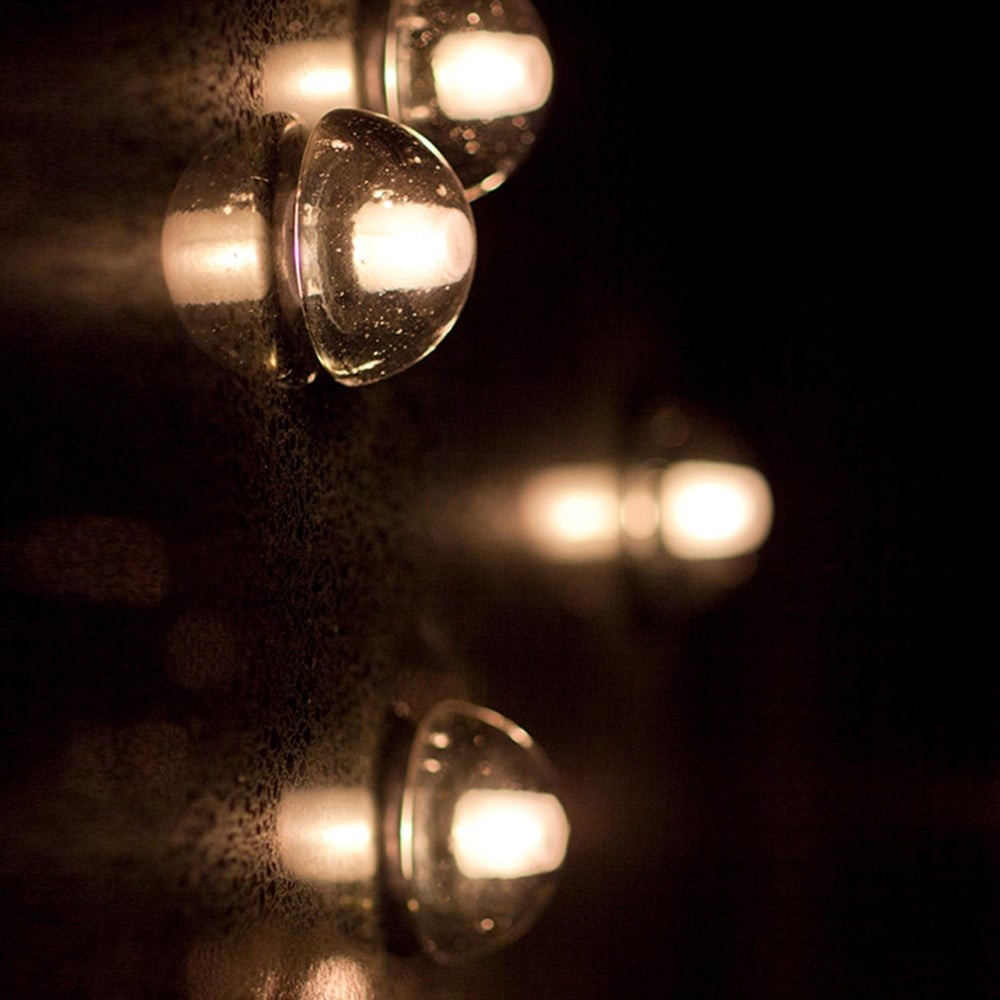 Modern Outdoor Glass Circle Wall Light K212
