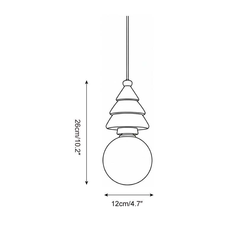 Luma Globe Pendant Lamp D206