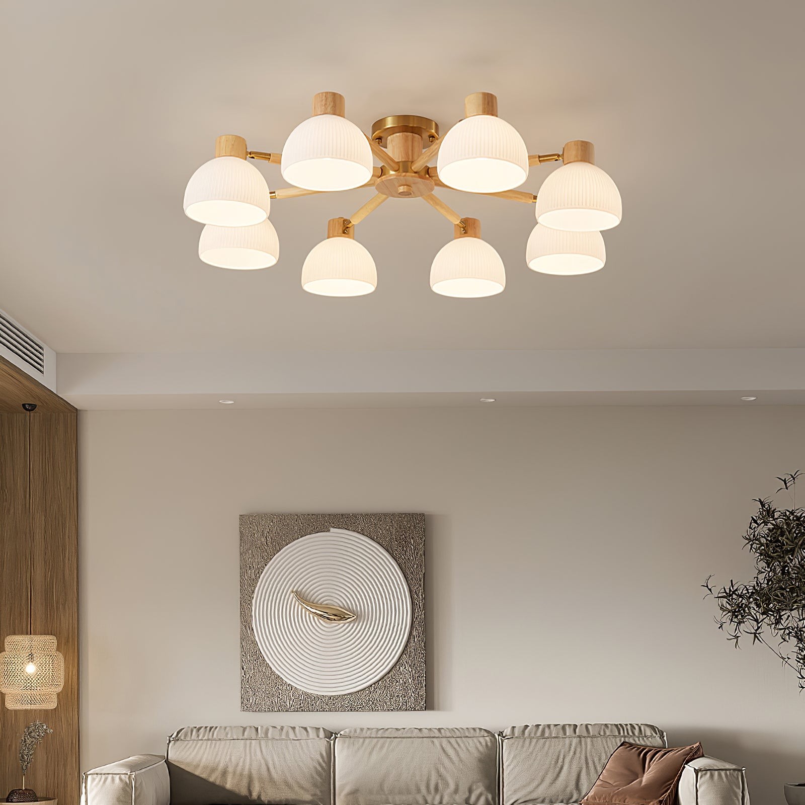 Flared Ceiling Light K1021