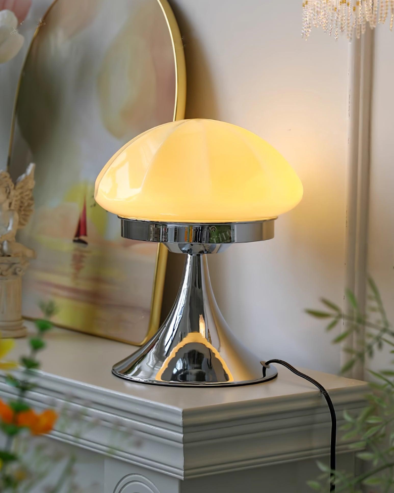 Bauhaus Glass Table Lamp For Bedroom K344