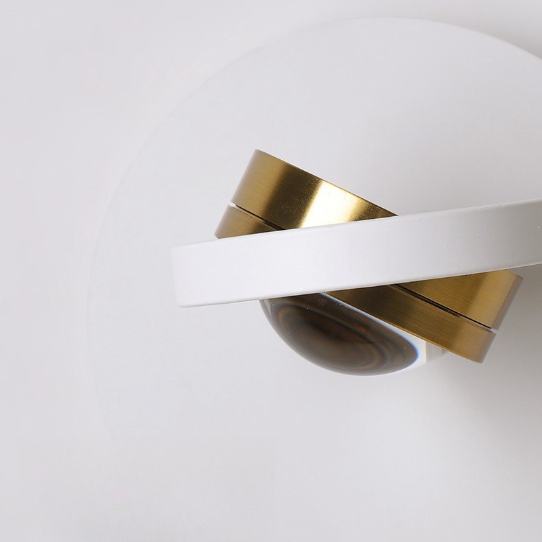 Modern Metal Rotatable Bedside LED Wall Lamp K183