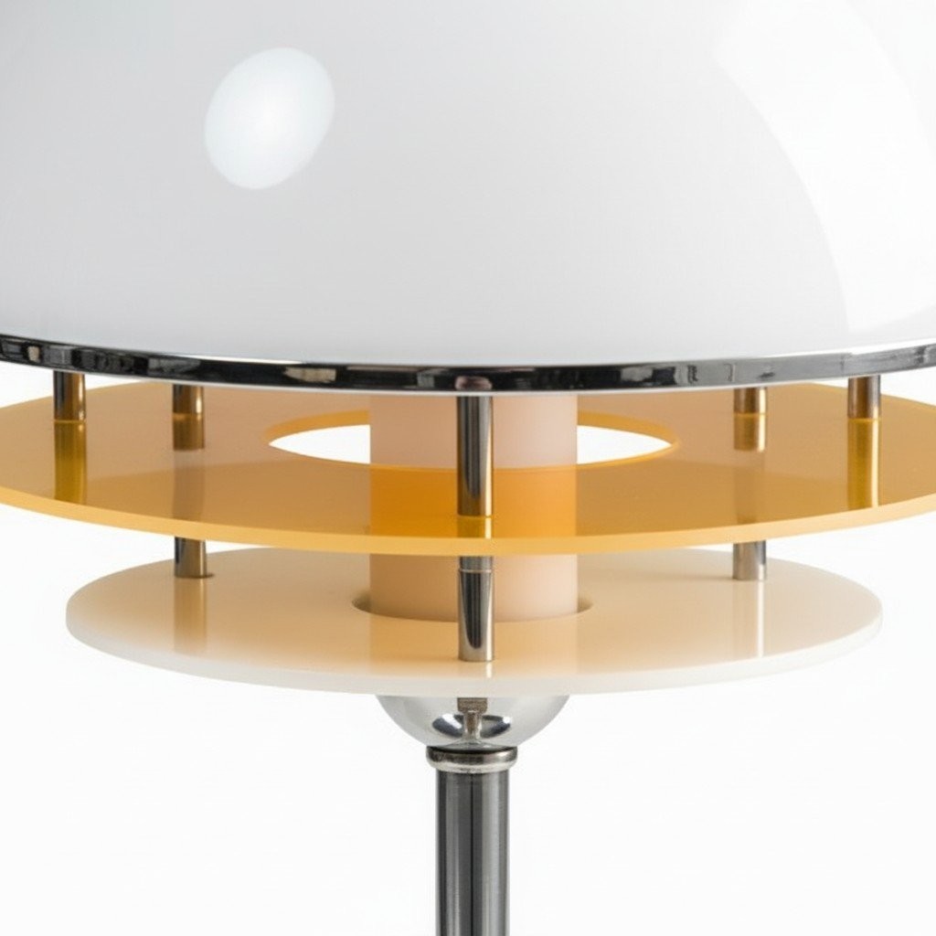 Afterglow Geometric Sunset Glow Table Lamp - Modern Sculptural Table Lamp for Living Room Decor K2134