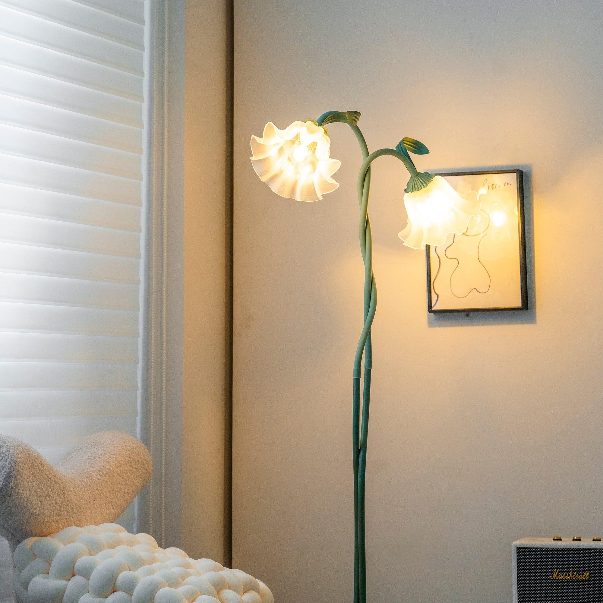 Creative Multi-Head Winding Flower Shape Floor Lamp K286