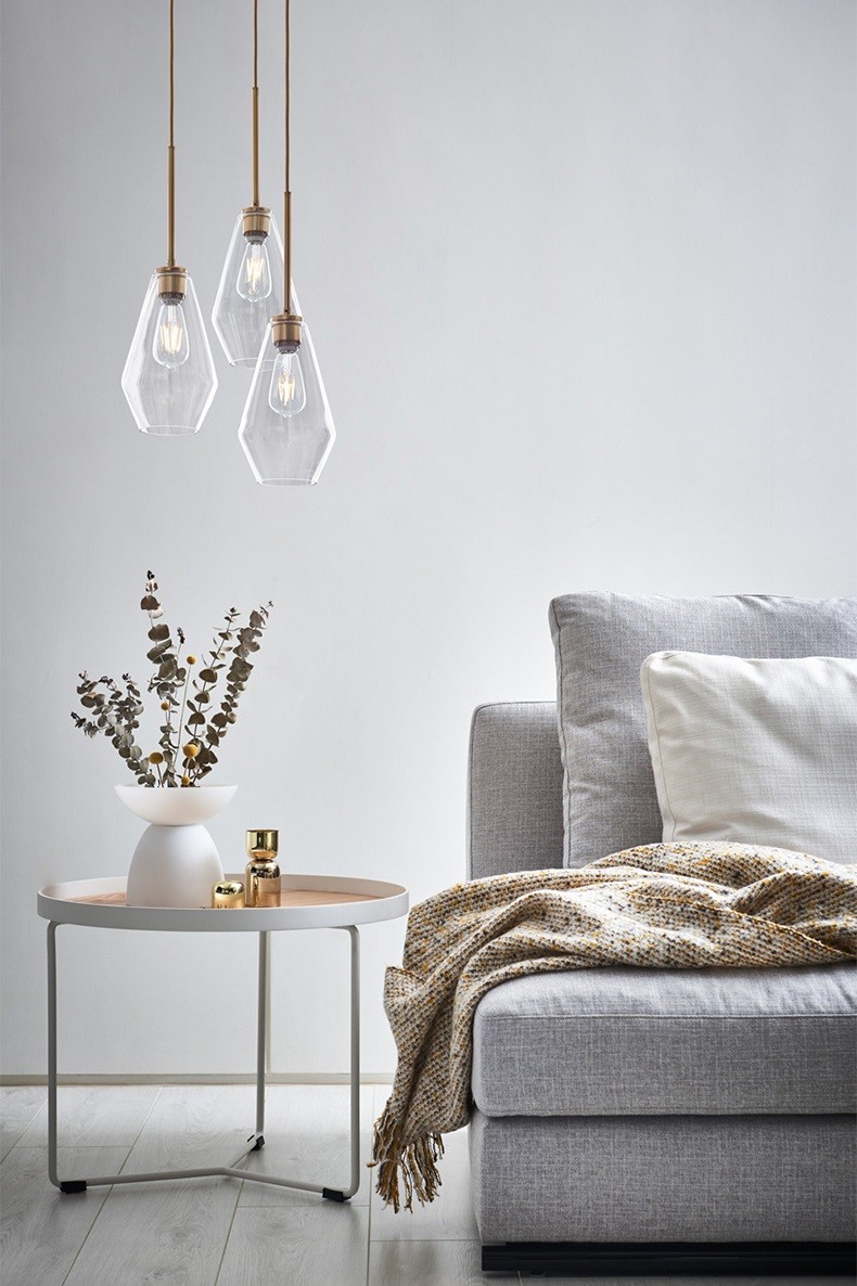 Modern Simple Glass Pendant