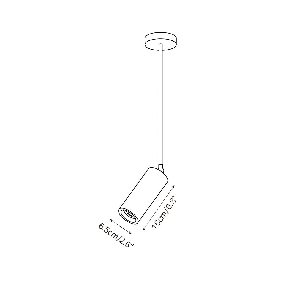 Sally Surface Mount Pendant Lamp D683