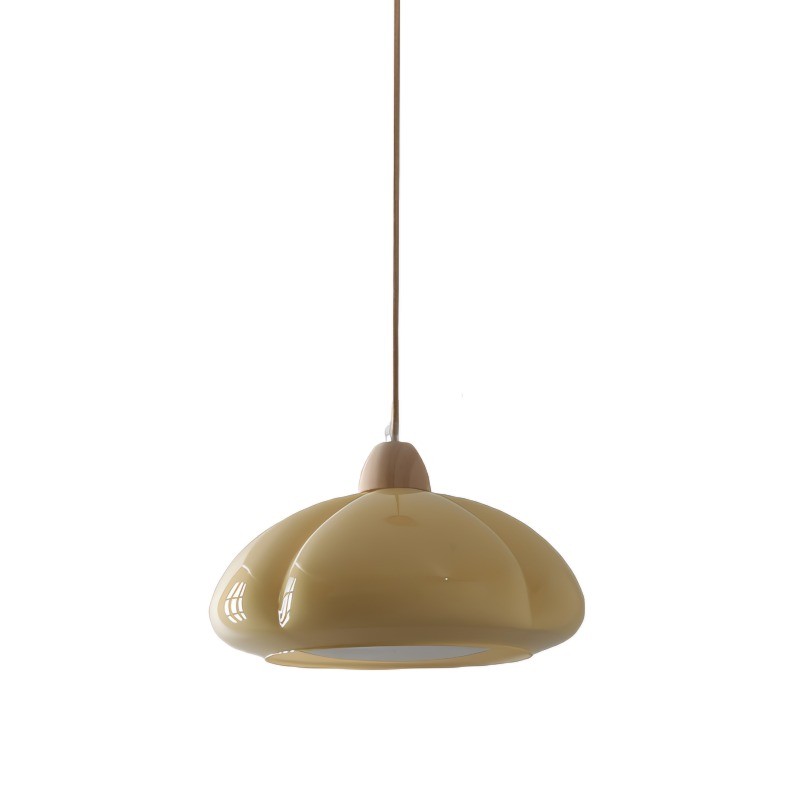 Pumpkin Glass Pendant Light For Kitchen K04