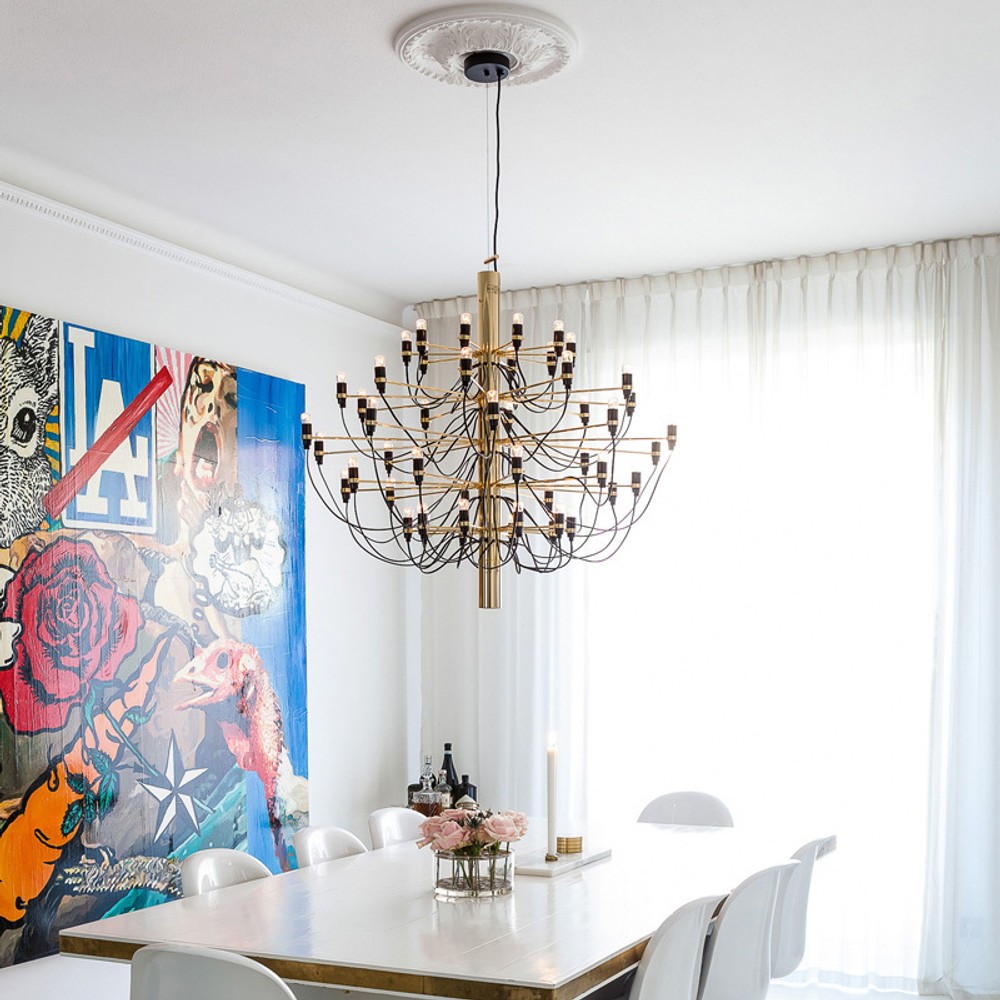 Modern 2097 Chandelier - Elegant Statement Lighting for Dining Areas