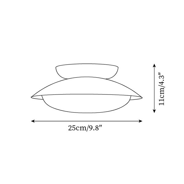 Cream Modern Ceiling Light K578