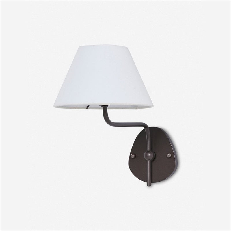 Kulo Elegant Fabric Wall Lamp – Graceful Wave Design for Entry or Bedroom K1575