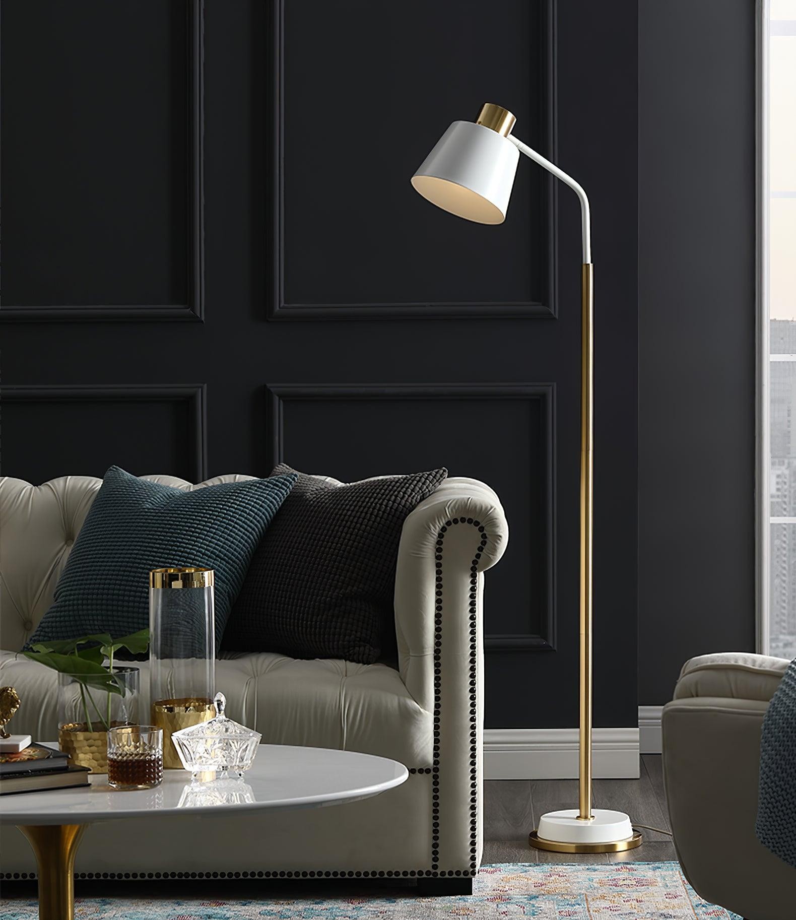 Modern Simple Luxury Metal Color Blocking Floor Lamp K370