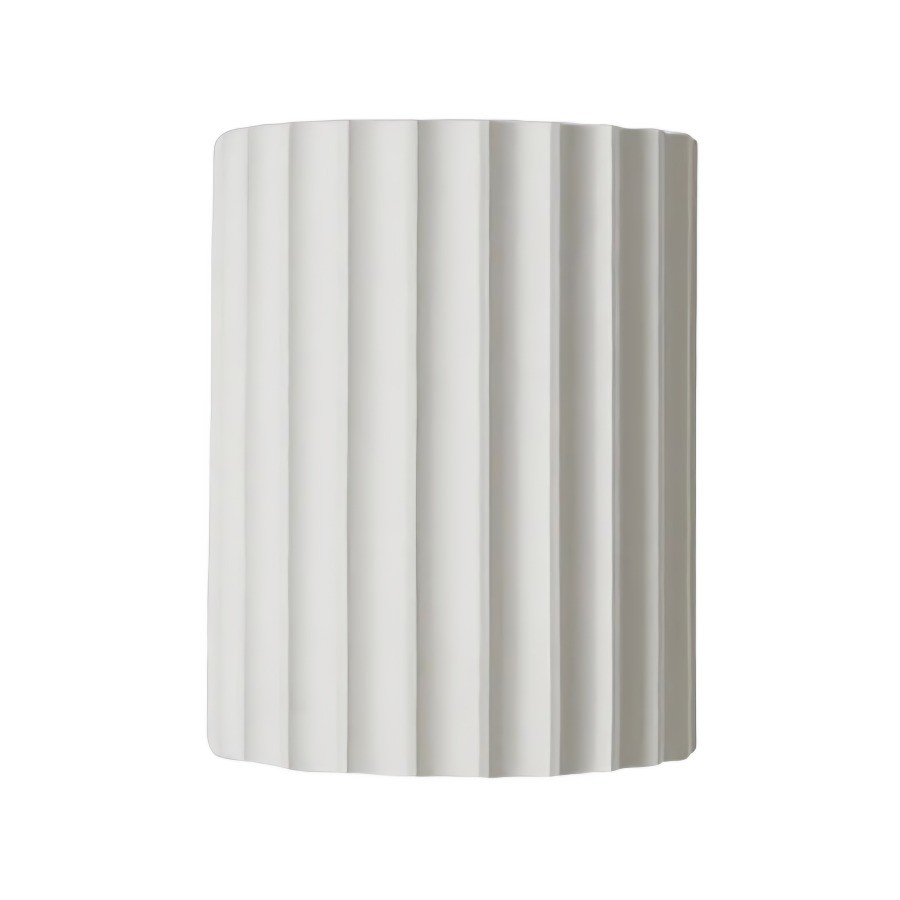 Striped Semicircle Resin Wall Lamp - Contemporary Accent Lighting for Living Room K95