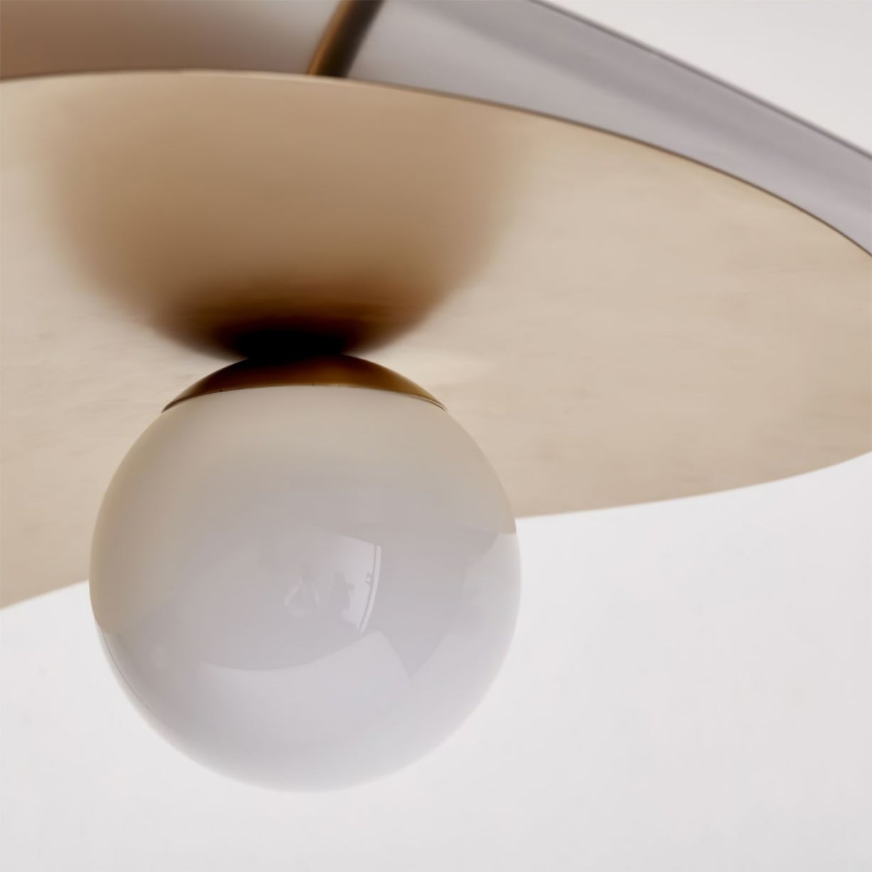 Nordic Simple Double-layer Spherical Glass Ball Chandelier K556