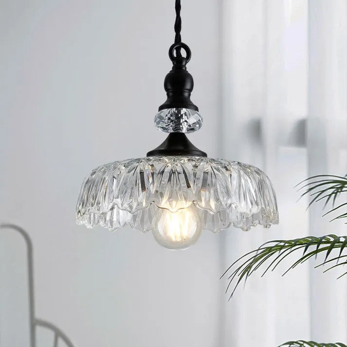Mid Century Mini Kitchen Island Glass Pendant Light K851