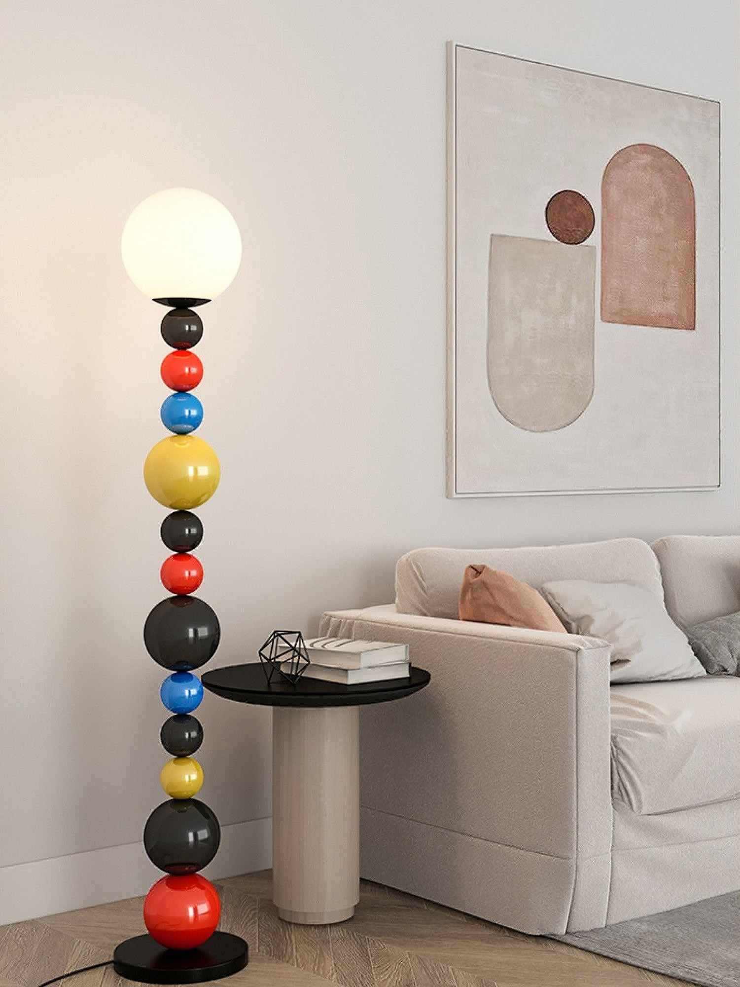 Colorful Round Ball Floor Lamp K327