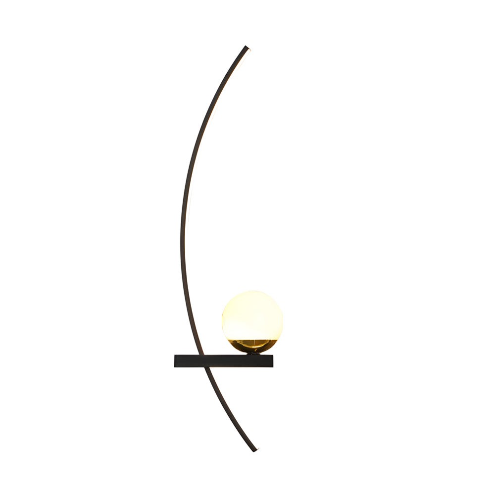 Curved Strip 3 Step Dimming LED Wall Sconce K816
