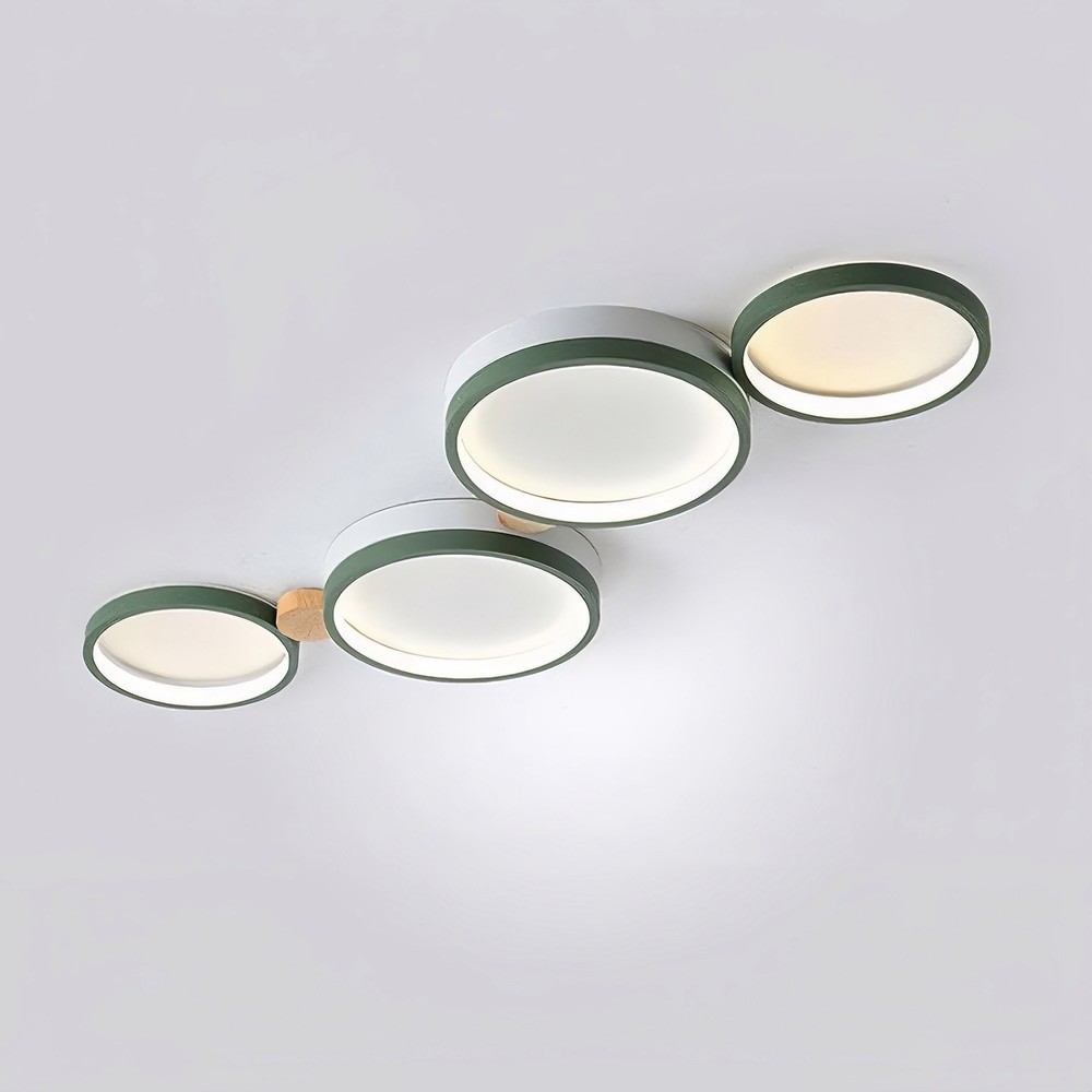 Colored Multi Circle Led Ceiling Light K935
