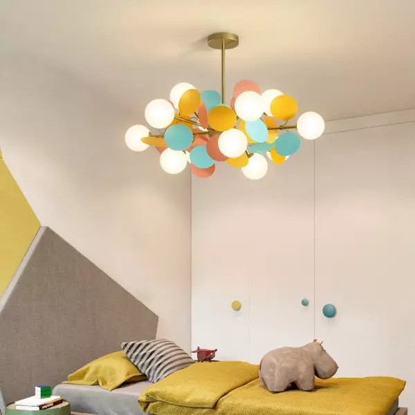 Flower Branch Magic Beans Chandelier