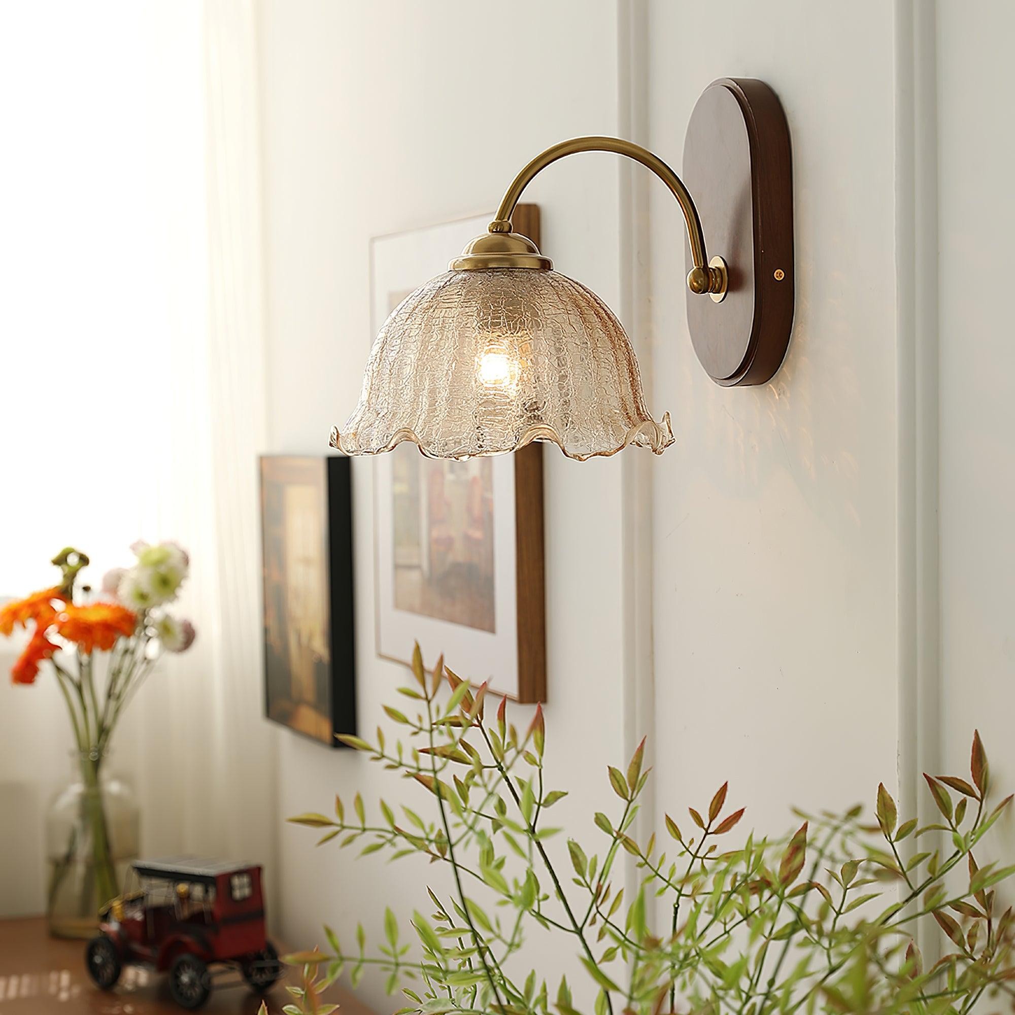 Vintage Flower Wall Lamp K752