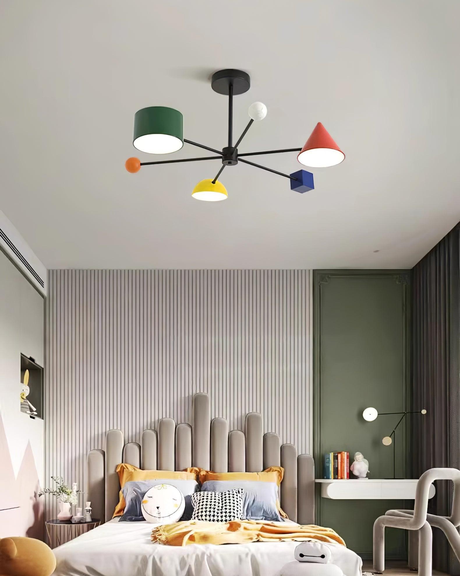 Geometric Colorful Ceiling Light K401