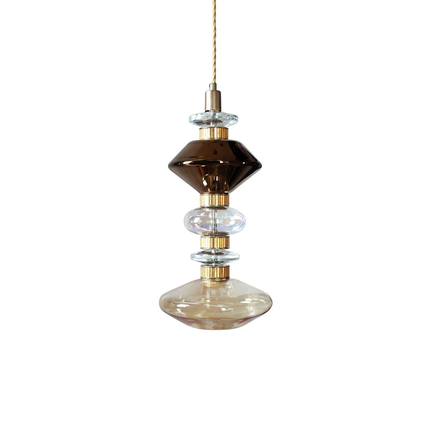 Modern Elegant Ballet Glass Pendant Light K904