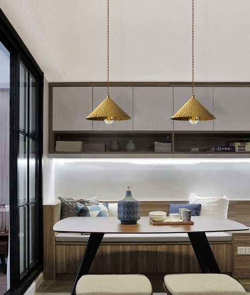 Hammered Copper Pendant Light