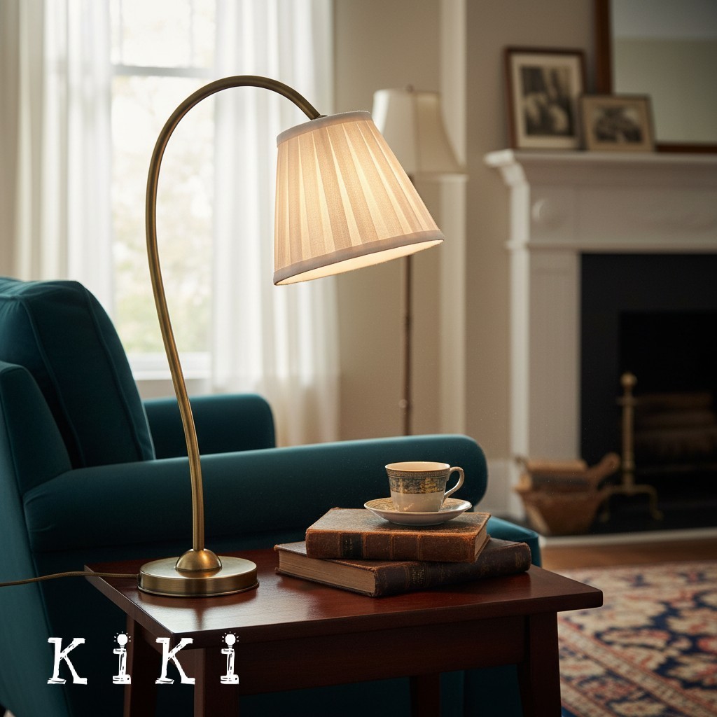 Luvora Pleated Table Lamp – Classic Design for Home & Office Spaces K1307
