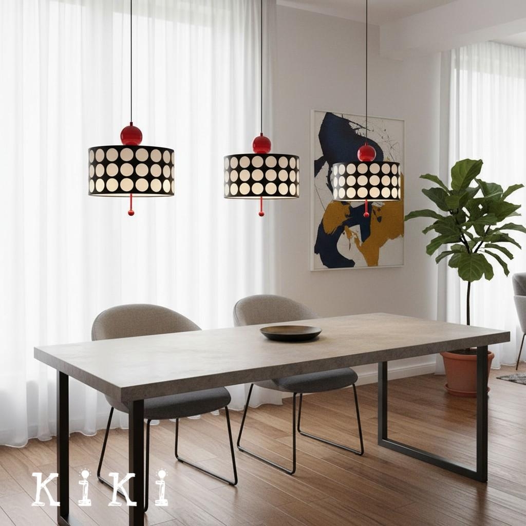 Dotrelia Lattice Pendant Lamp - Elegant Lighting for Living Room and Dining Area K356