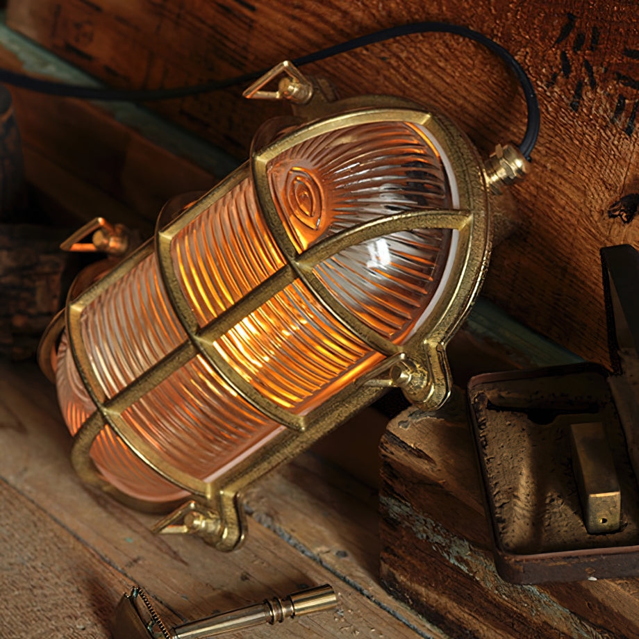 Fremantle Brass Bunker Sconce D636
