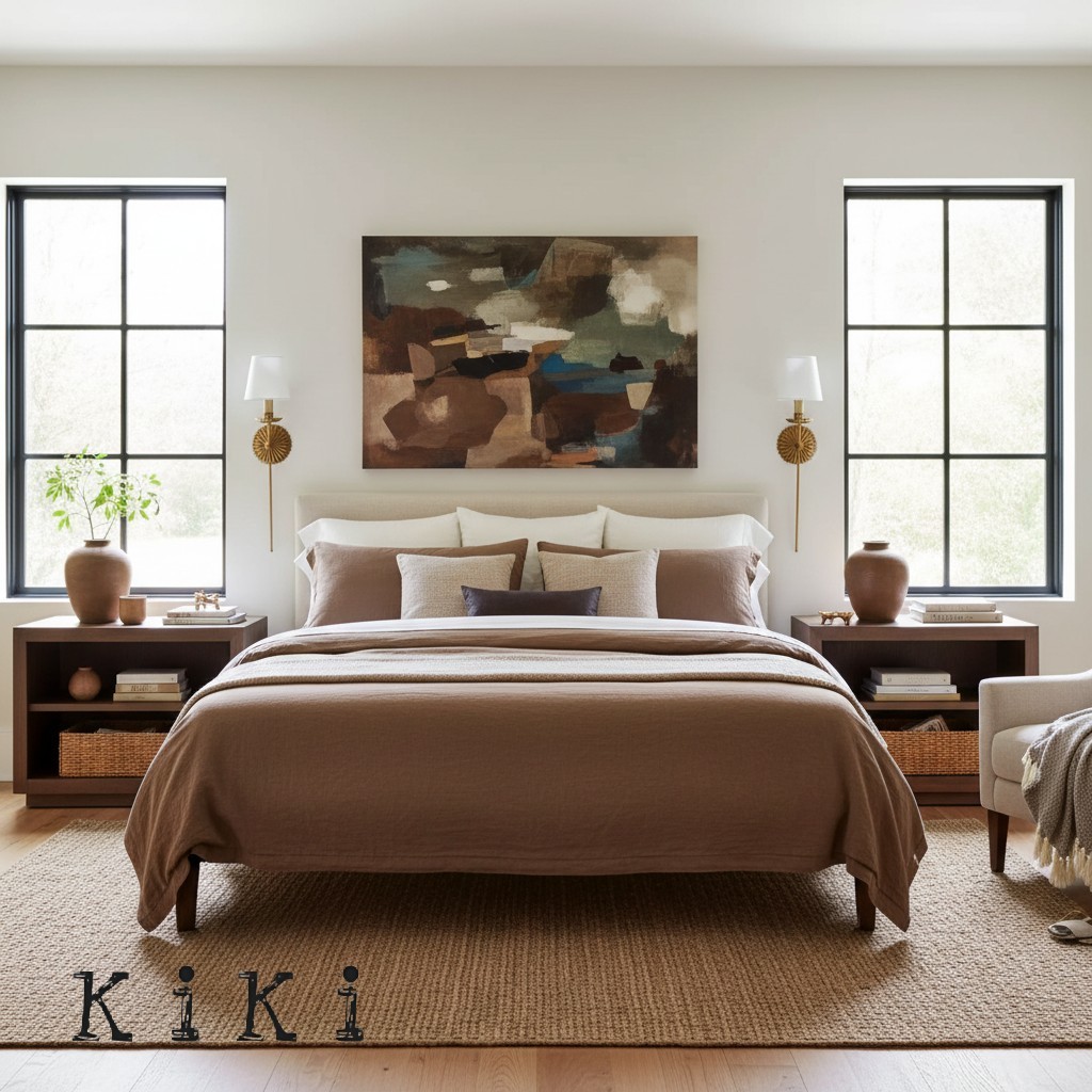 Catina Metal Wall Sconce with Fabric Shade – Stylish Accent Lighting for Home K1181