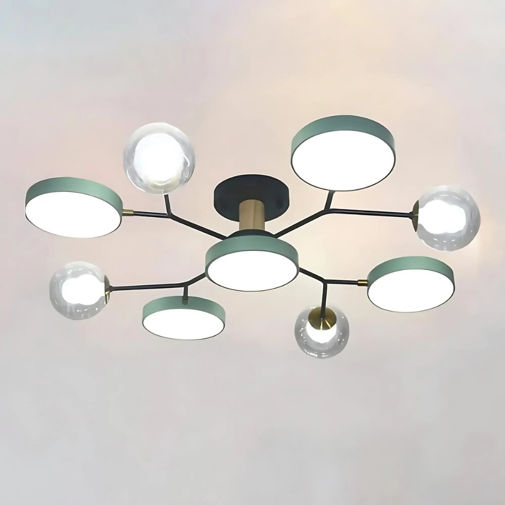 Nordic Multi Heads Branch Ceiling Light For Bedroom K936