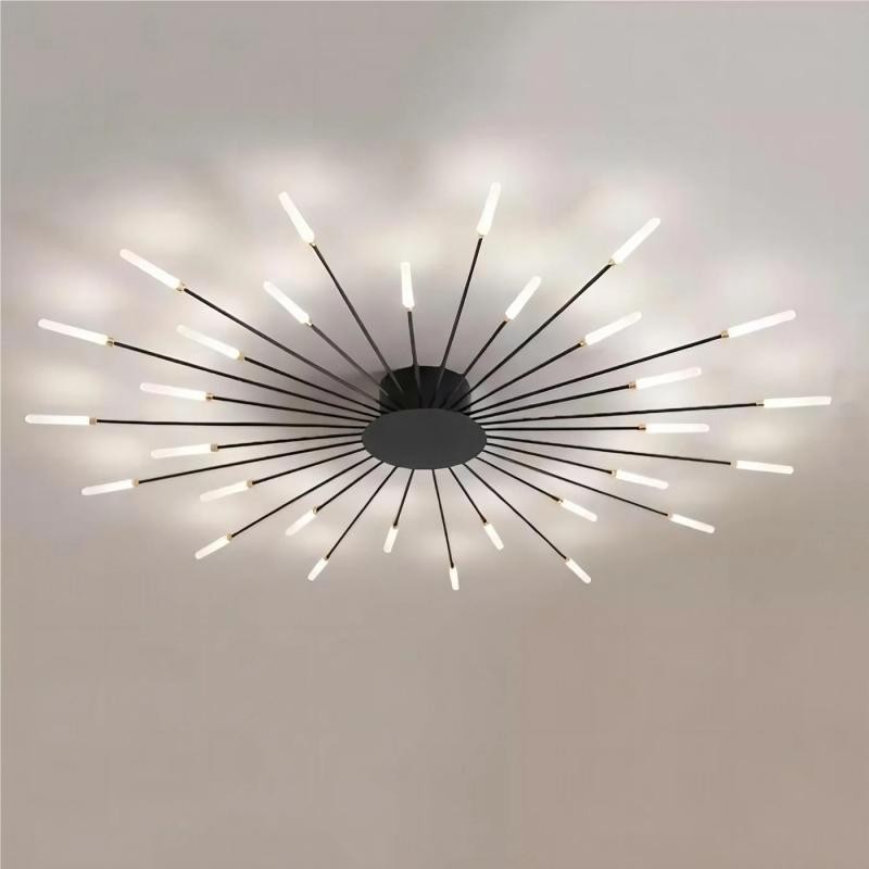 Modern Sputnik Fireworks Flush Mount Ceiling Light K27
