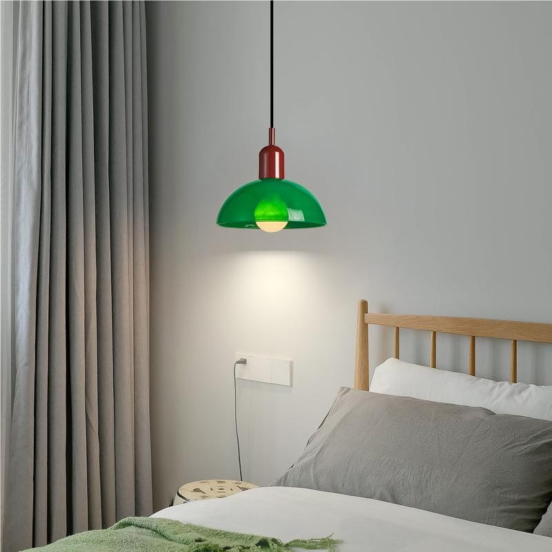 Bauhaus Minimalist Stained Glass Pendant Light K38