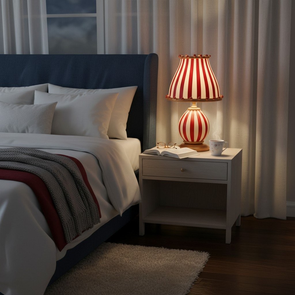 Festilo Playful Geometric Sculptural Table Lamp for Living Room K2116