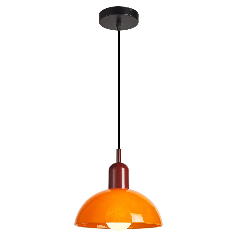 Bauhaus Minimalist Stained Glass Pendant Light K38