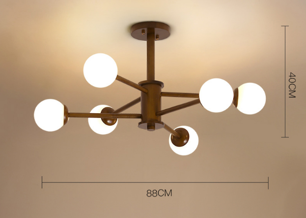 LIGN Wooden Molecular Light